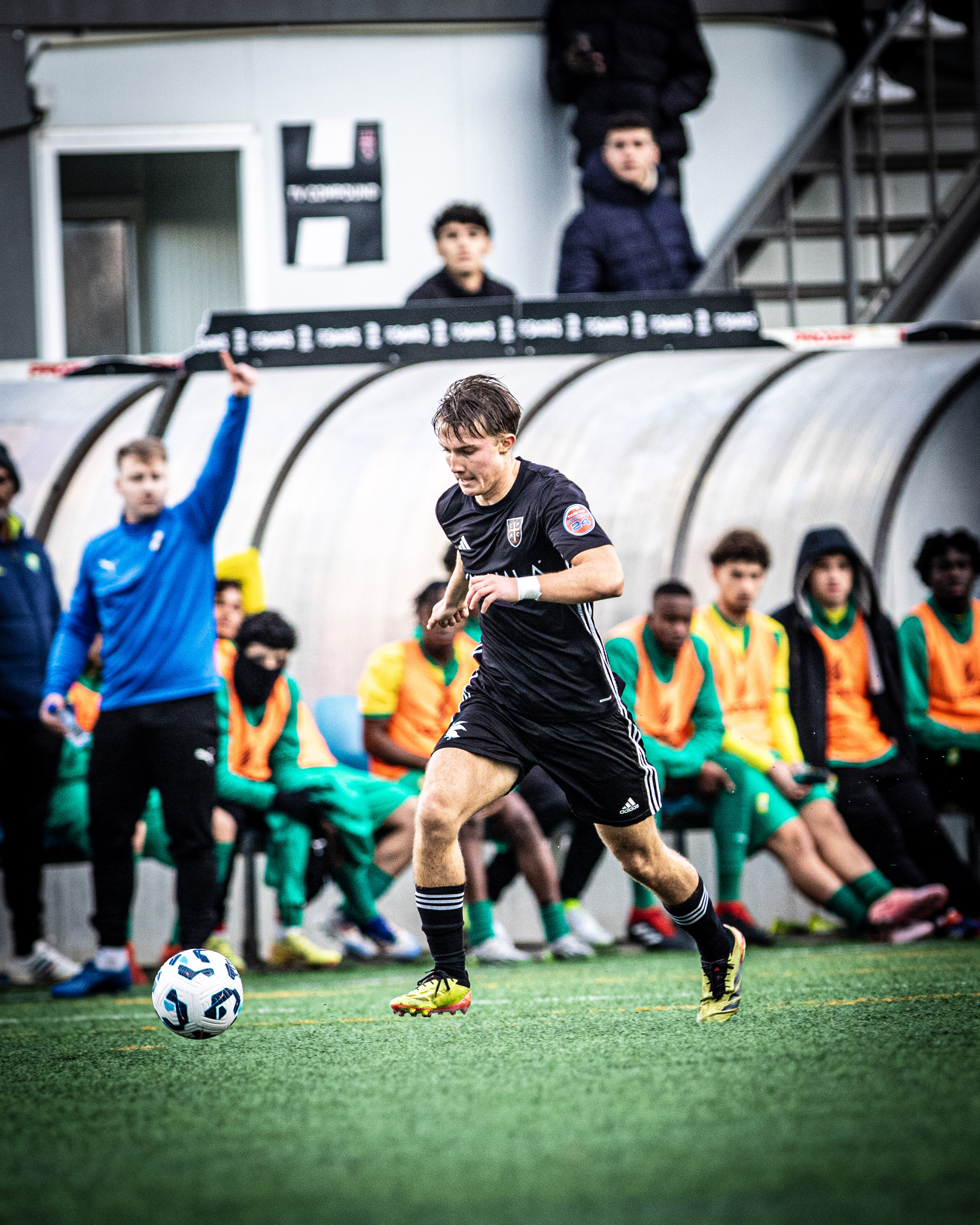 Gleb Bogdanov playing for Casa Pia AC in Portugal